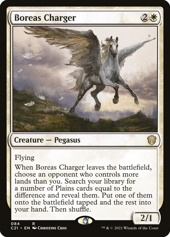 Boreas Charger — Commander 2021 84/409