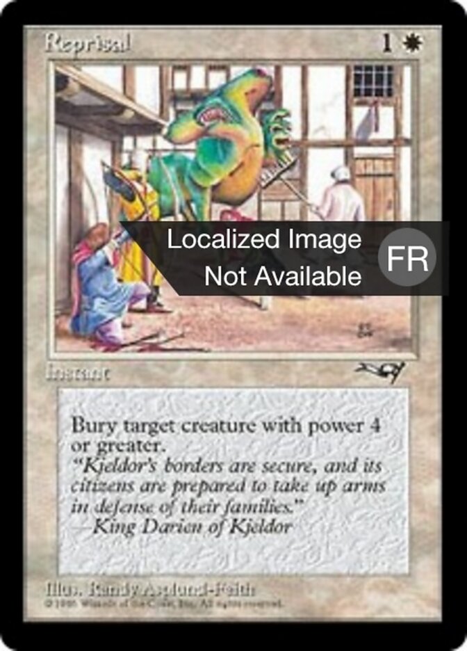 Représailles — Alliances 13b/199