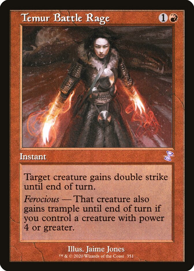 Temur Battle Rage — Time Spiral Remastered 351/411