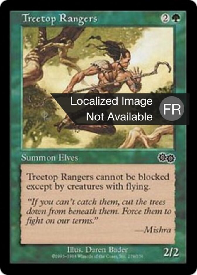 Rangers arboricoles — Urza's Saga 279/357