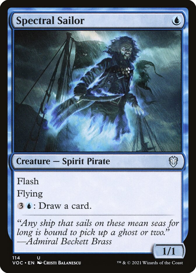 Spectral Sailor — Crimson Vow Commander 114/188