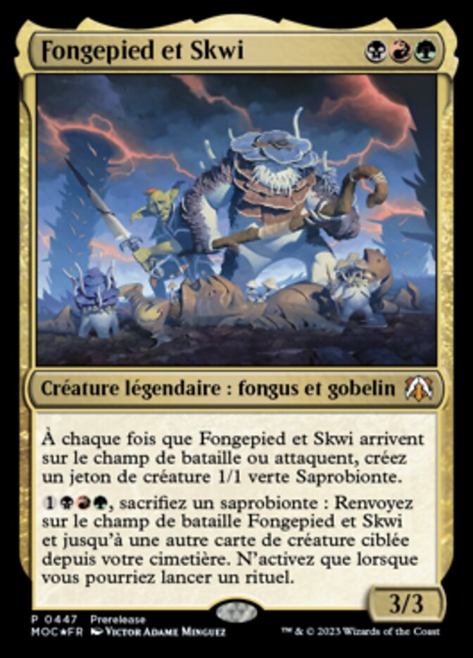 Fongepied et Skwi — March of the Machine Commander 447/450