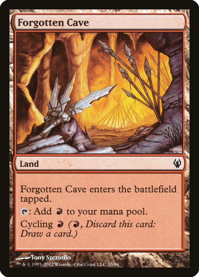 Forgotten Cave — Duel Decks: Izzet vs. Golgari 33/90