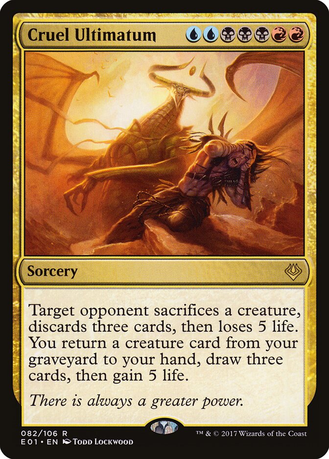 Cruel Ultimatum — Archenemy: Nicol Bolas 82/106