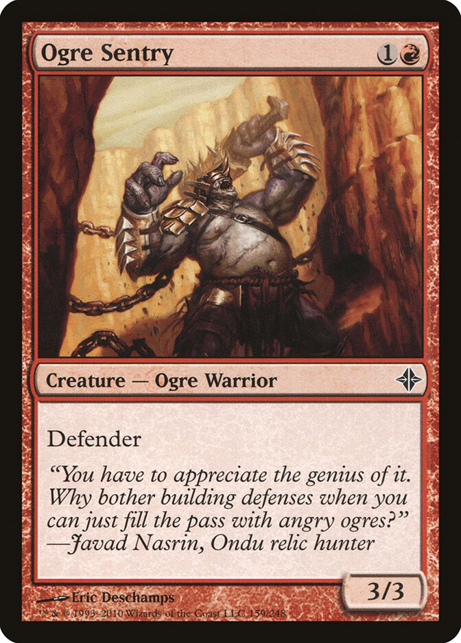 Ogre Sentry — Rise of the Eldrazi 159/248