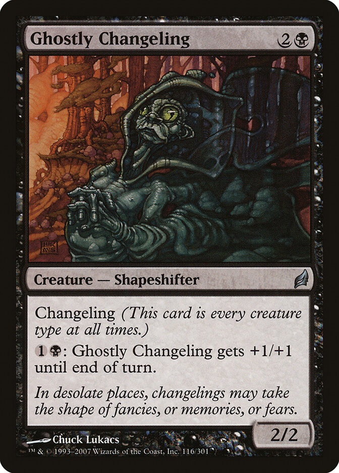 Ghostly Changeling — Lorwyn 116/301
