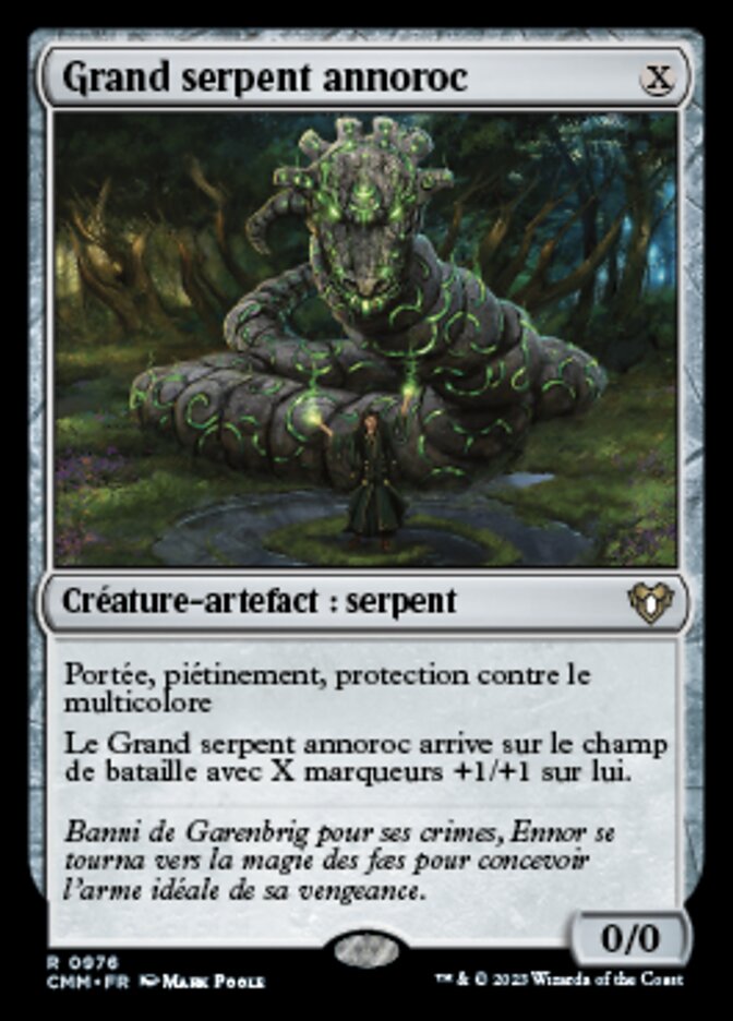 Grand serpent annoroc — Commander Masters 976/1067