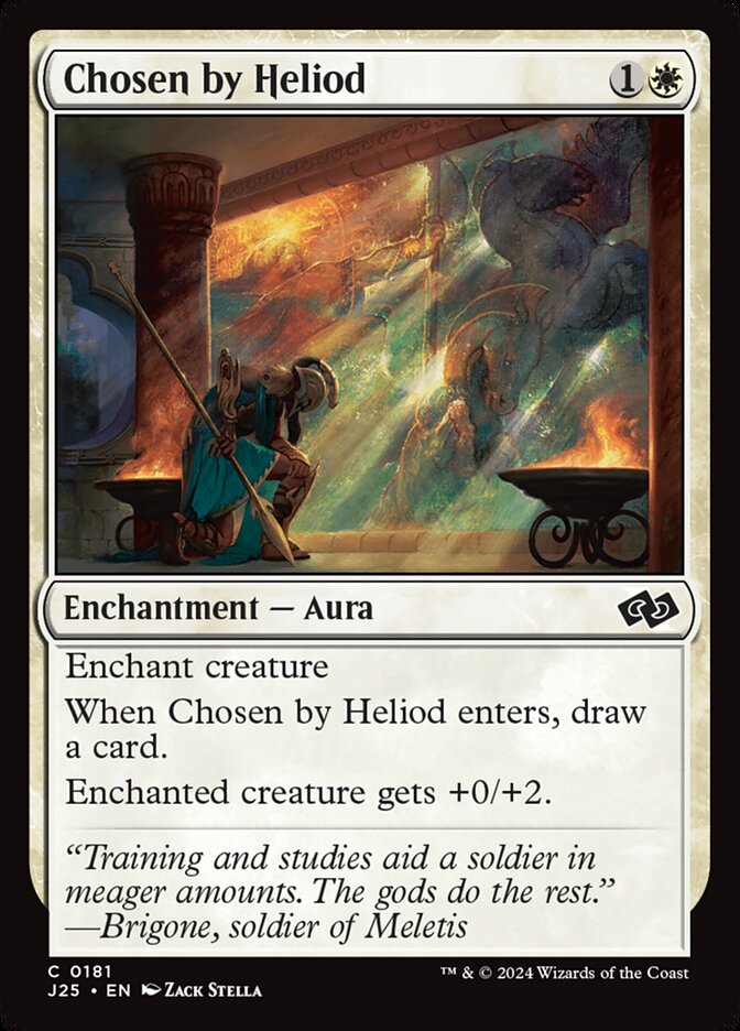 Chosen by Heliod — Foundations Jumpstart 181/779