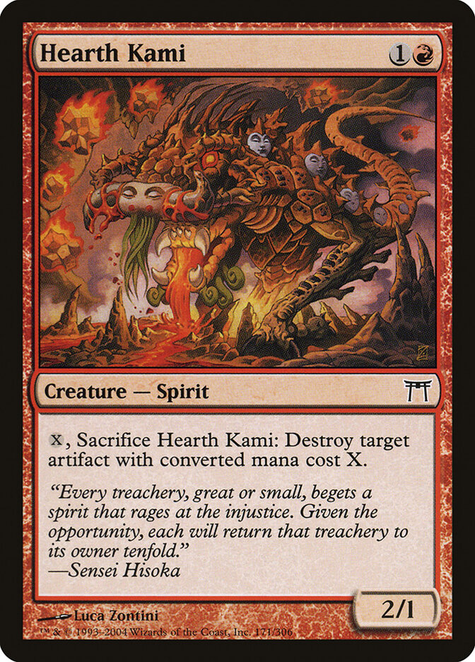 Hearth Kami — Champions of Kamigawa 171/307
