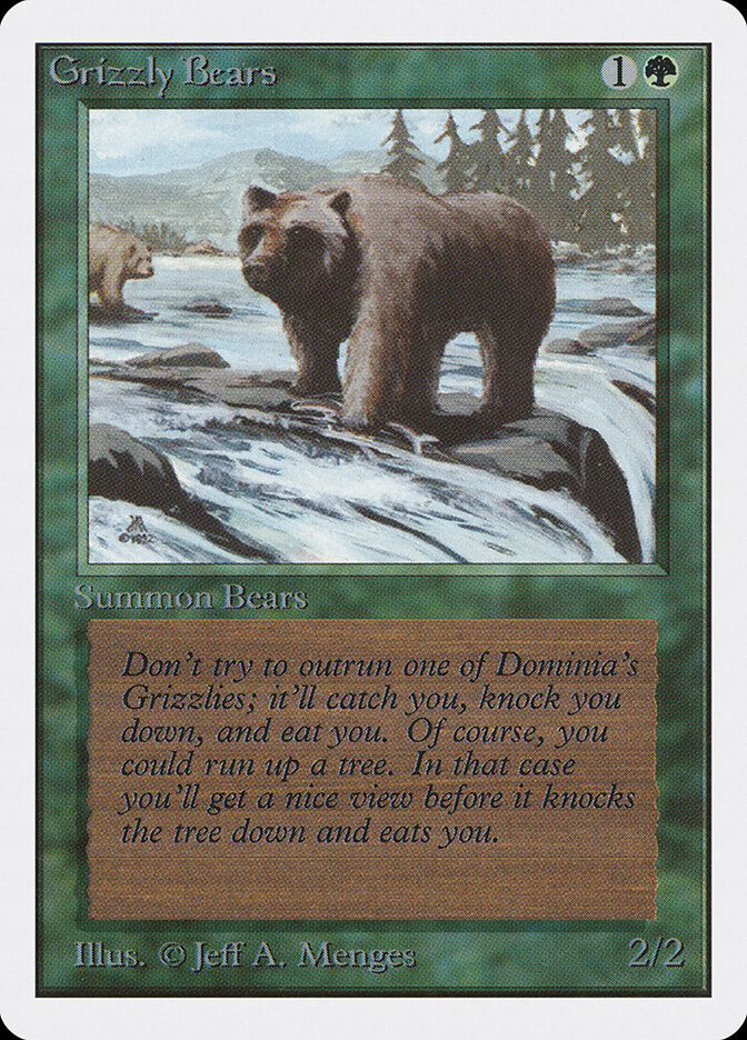 Grizzly Bears — Unlimited Edition 200/302