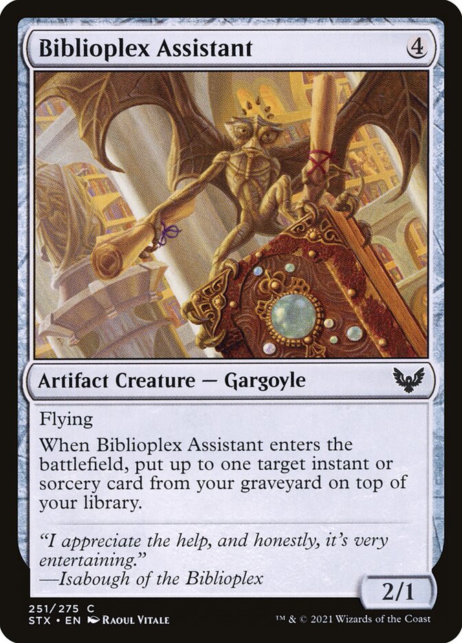 Biblioplex Assistant — Strixhaven: School of Mages 251/393