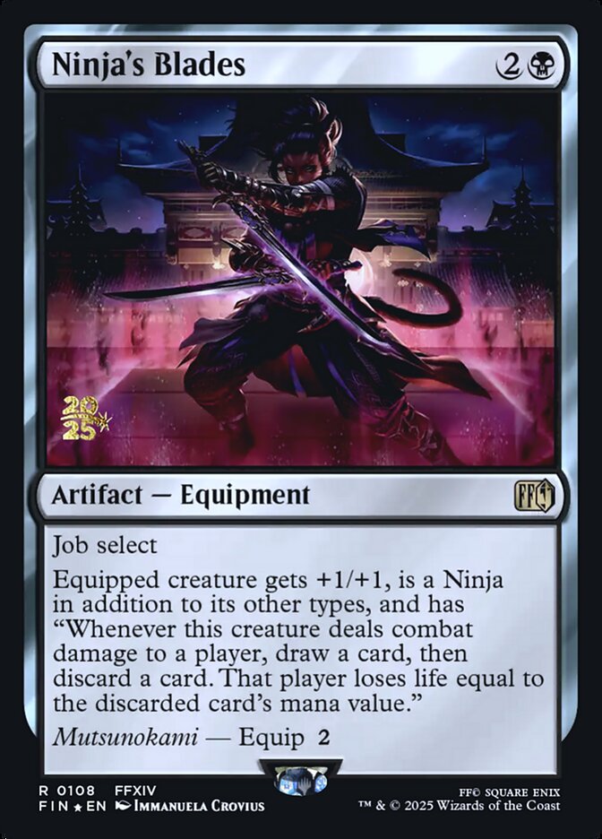 Ninja's Blades — Final Fantasy Promos 108s/94