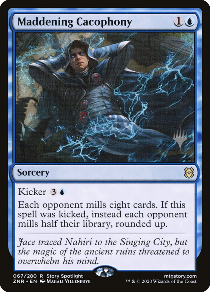 Maddening Cacophony — Zendikar Rising Promos 67p/153