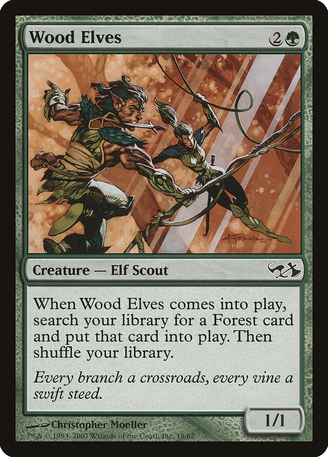 Wood Elves — Duel Decks: Elves vs. Goblins 18/62