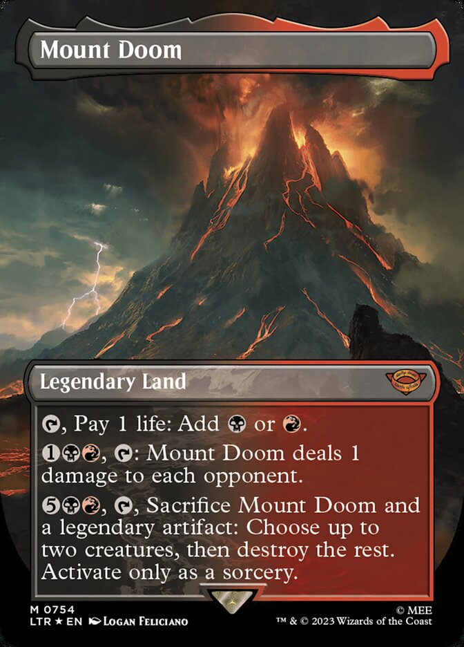 Mount Doom — The Lord of the Rings: Tales of Middle-earth 754/856