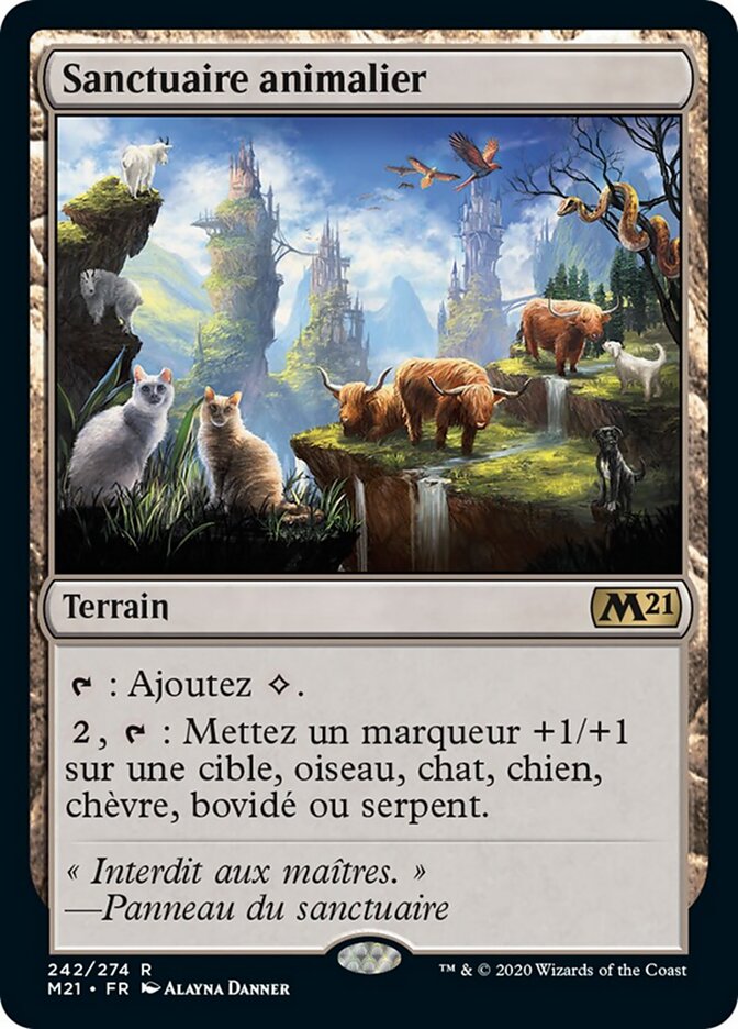 Sanctuaire animalier — Core Set 2021 242/397