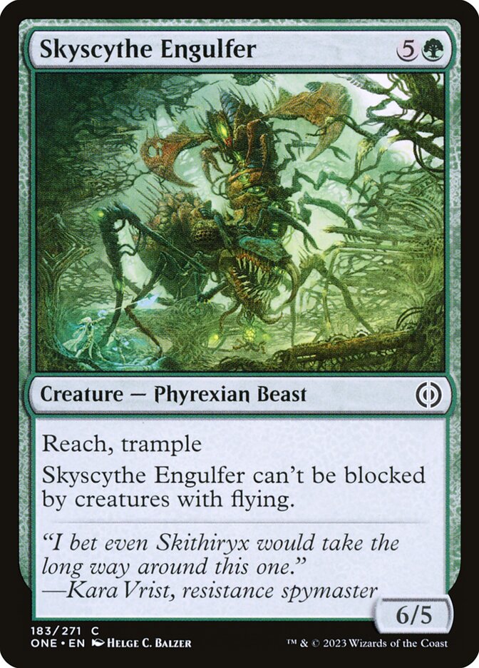 Skyscythe Engulfer — Phyrexia: All Will Be One 183/479