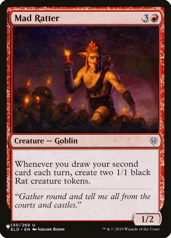 Mad Ratter — The List ELD-130/5581
