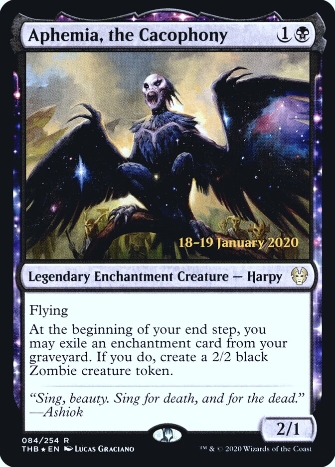 Aphemia, the Cacophony — Theros Beyond Death Promos 84s/137