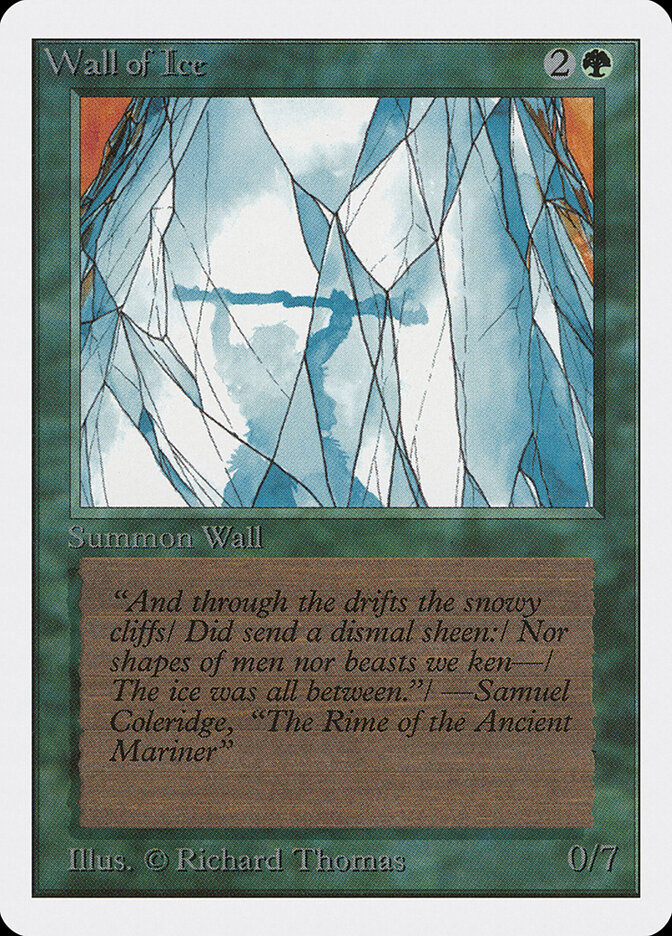 Wall of Ice — Unlimited Edition 225/302