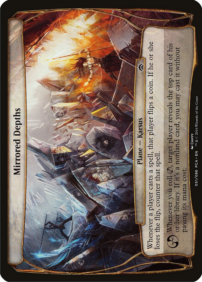 Mirrored Depths — Planechase Anthology Planes 51/86