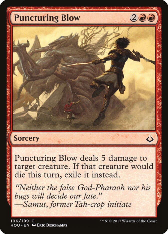 Puncturing Blow — Hour of Devastation 106/209