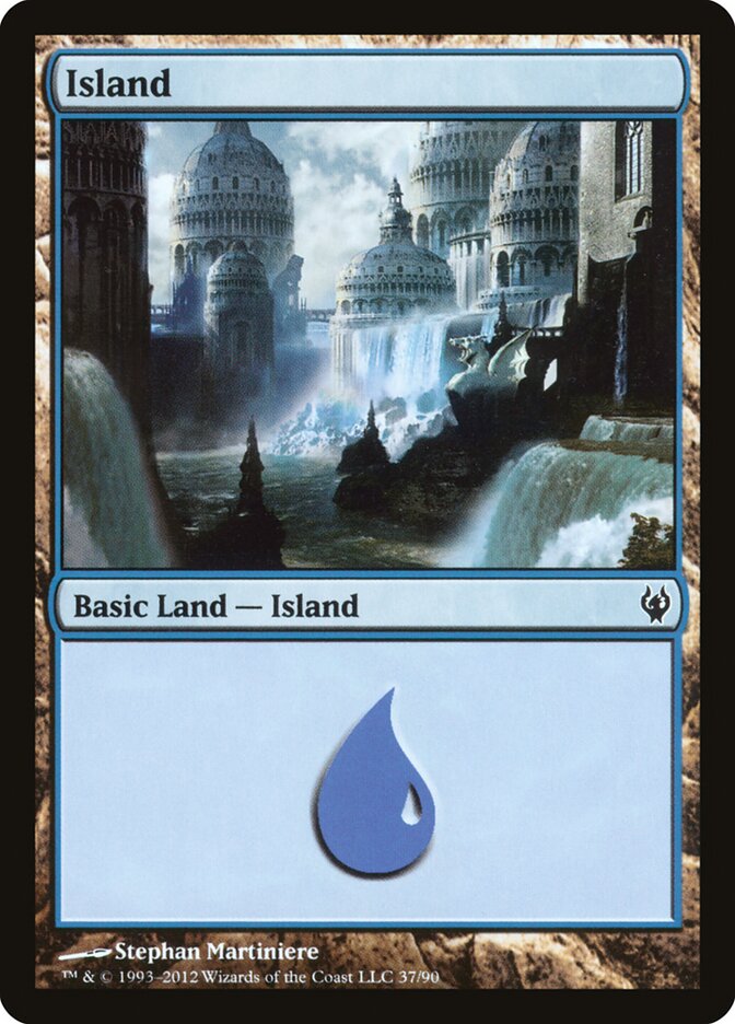 Island — Duel Decks: Izzet vs. Golgari 37/90