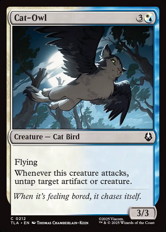 Cat-Owl — Avatar: The Last Airbender 212/394