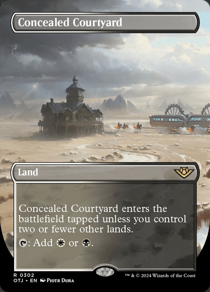 Cour dissimulée — Outlaws of Thunder Junction 302/374