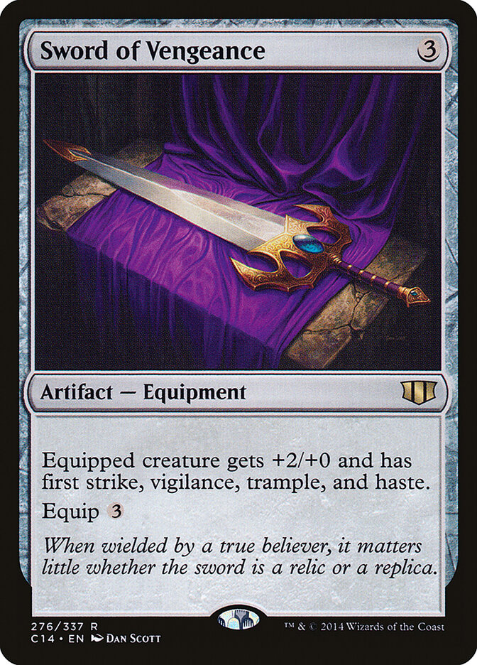 Sword of Vengeance — Commander 2014 276/337