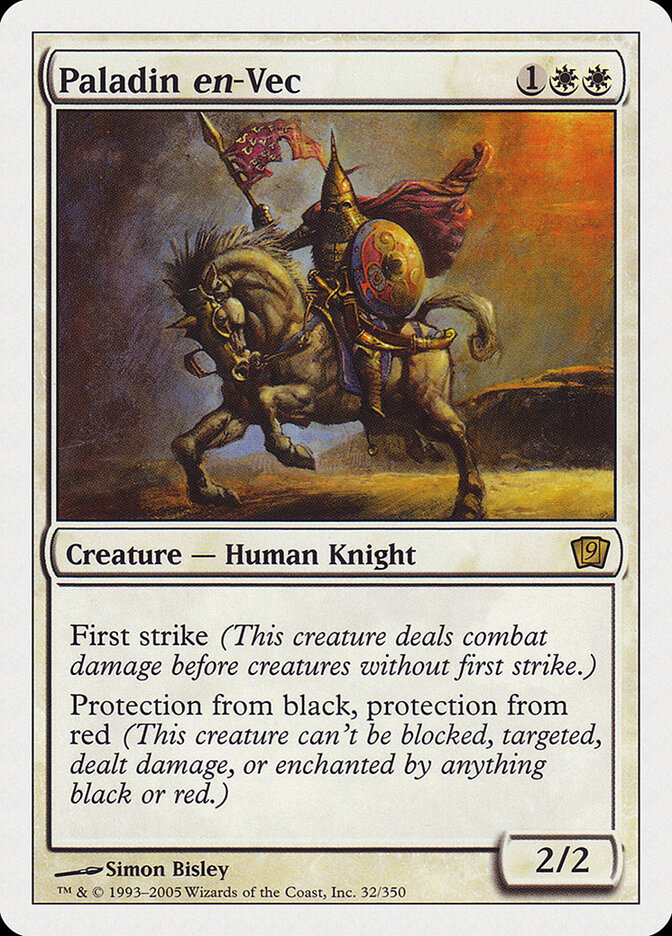 Paladin en-Vec — Ninth Edition 32/709