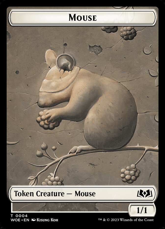 Mouse — Wilds of Eldraine Tokens 4/18