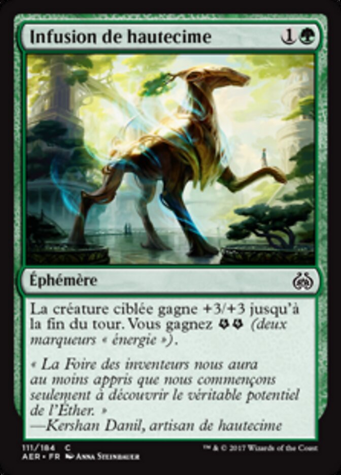 Infusion de hautecime — Aether Revolt 111/194