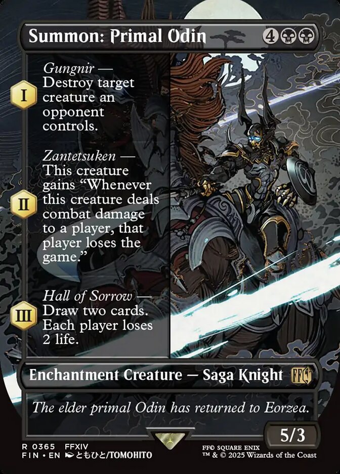 Summon: Primal Odin — Final Fantasy 365/595