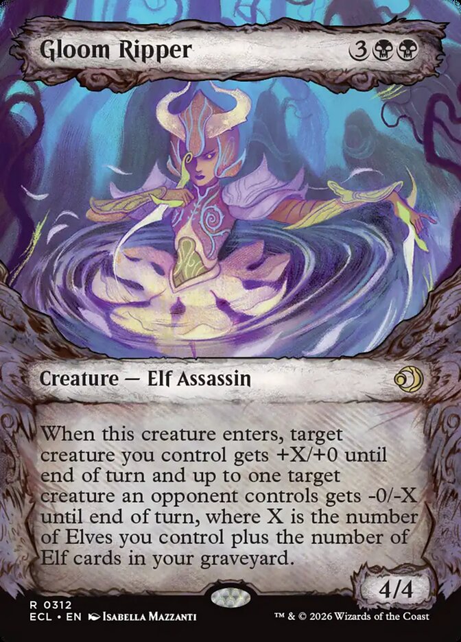 Gloom Ripper — Lorwyn Eclipsed 312/408