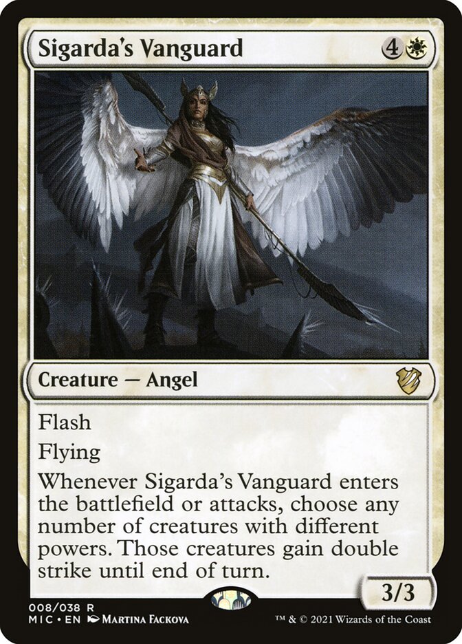 Sigarda's Vanguard — Midnight Hunt Commander 8/187