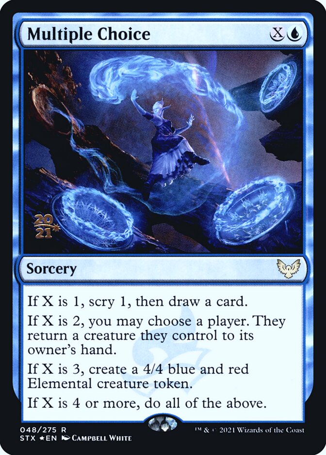 Multiple Choice — Strixhaven: School of Mages Promos 48s/164