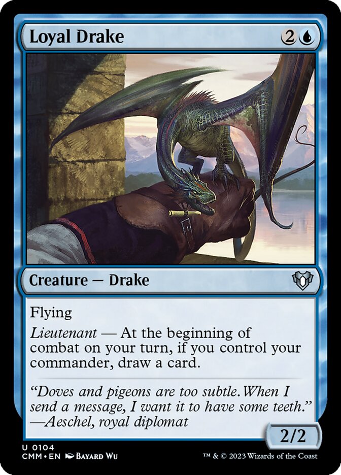 Drakôn loyal — Commander Masters 104/1067