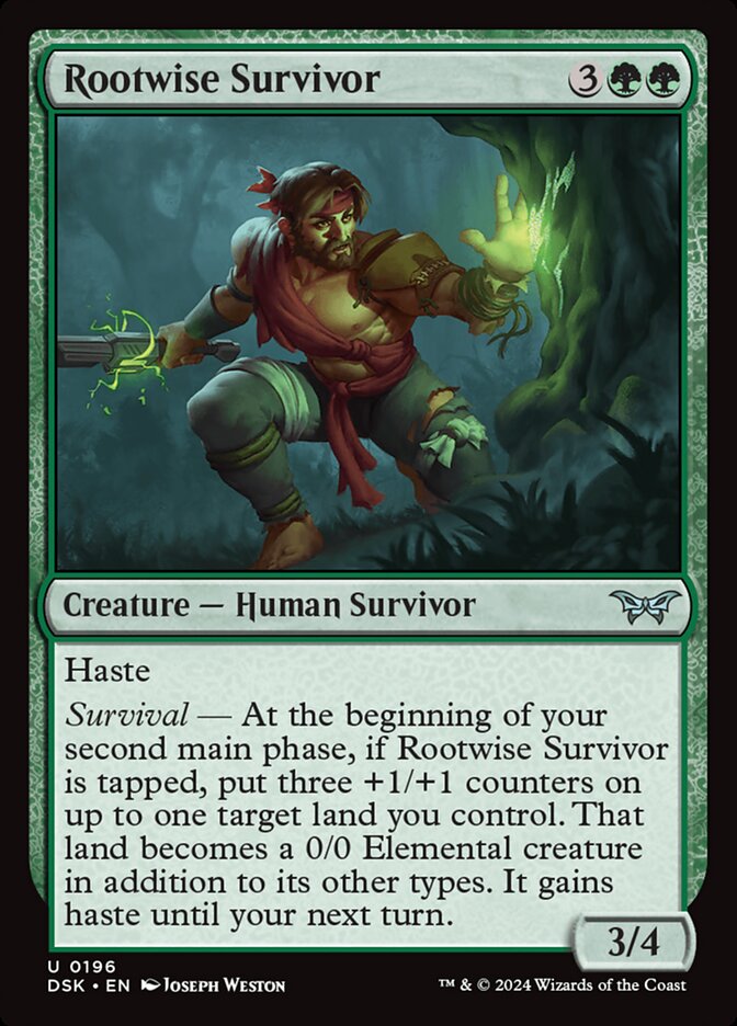 Survivant sageracine — Duskmourn: House of Horror 196/419