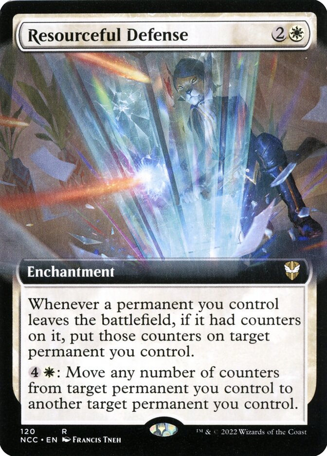 Resourceful Defense — New Capenna Commander 120/447