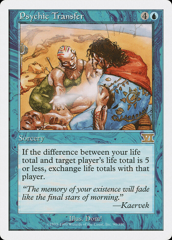 Psychic Transfer — Classic Sixth Edition 90/351