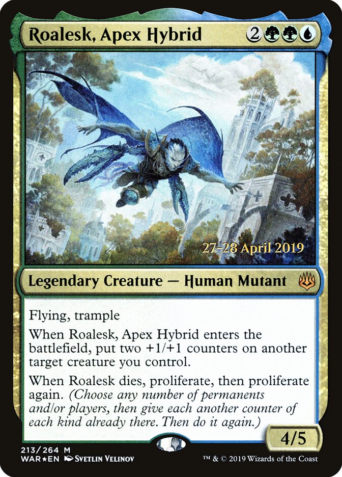 Roalesk, Apex Hybrid — War of the Spark Promos 213s/176