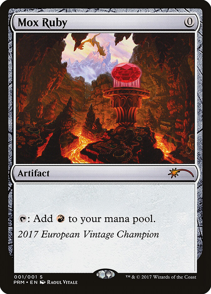 Mox Ruby — Vintage Championship 2017EU/35