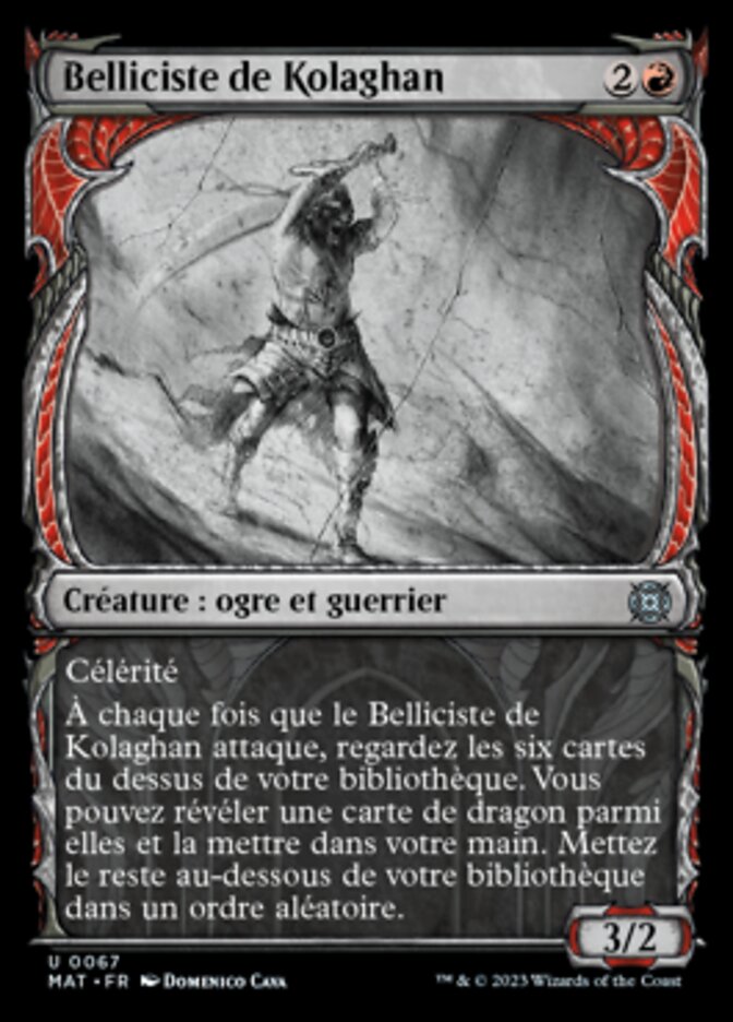 Belliciste de Kolaghan — March of the Machine: The Aftermath 67/230