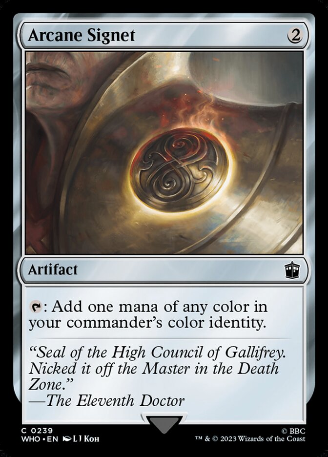 Arcane Signet — Doctor Who 239/1178