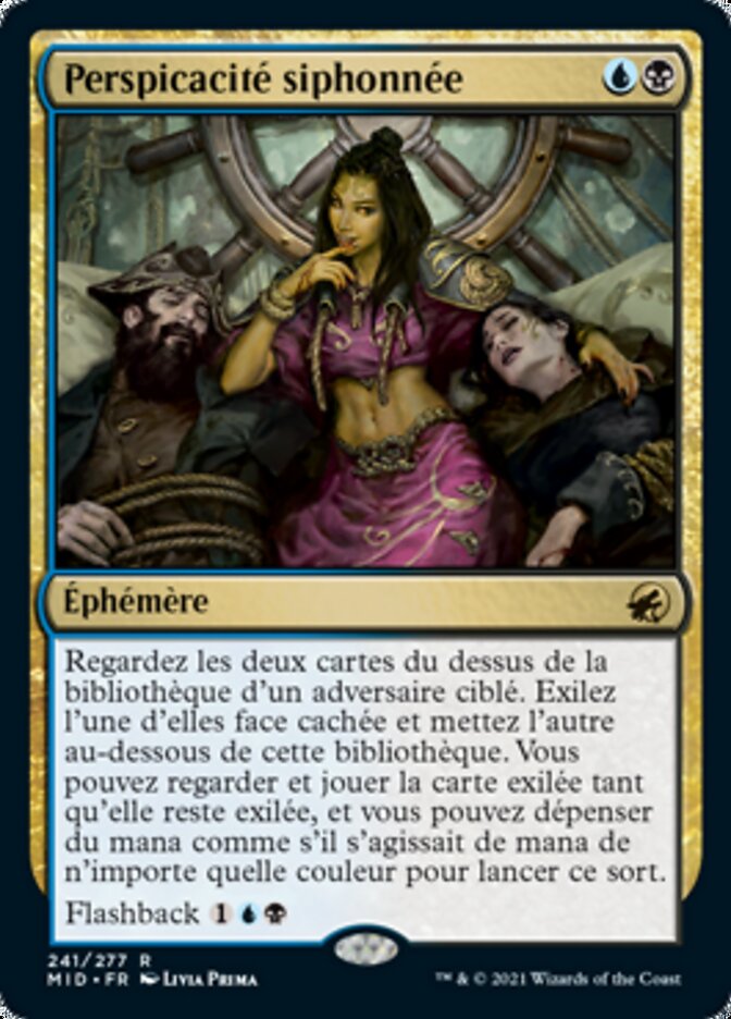 Perspicacité siphonnée — Innistrad: Midnight Hunt 241/398