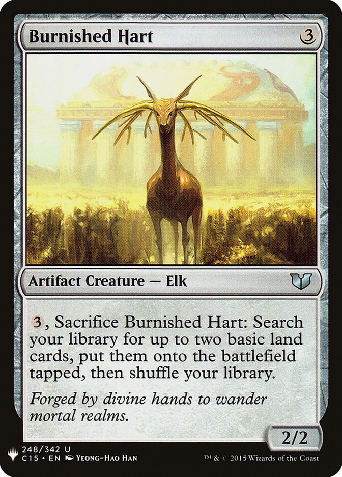 Burnished Hart — The List C15-248/5581
