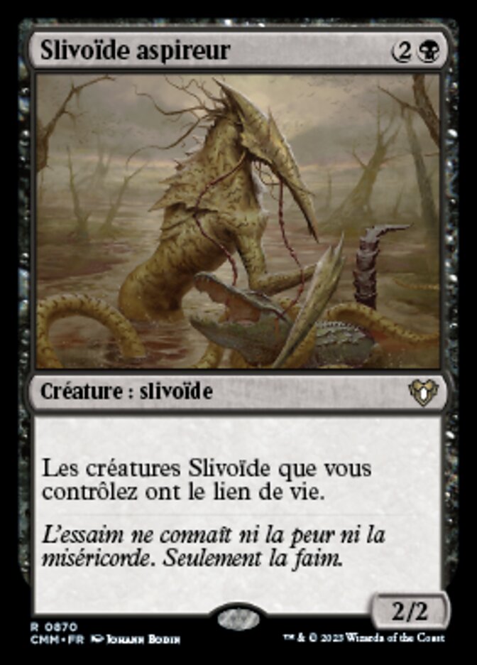 Slivoïde aspireur — Commander Masters 870/1067