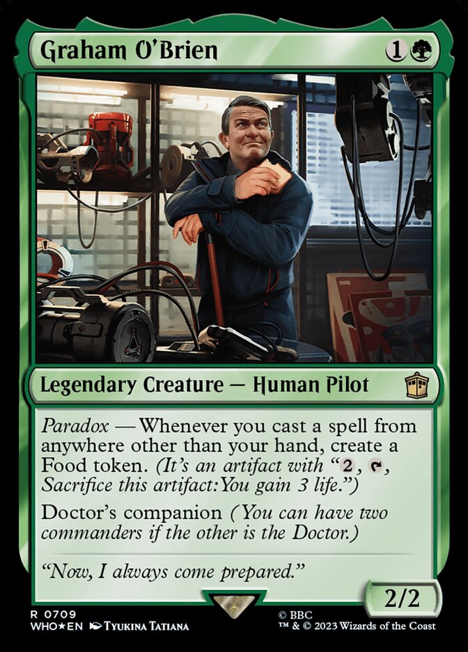 Graham O'Brien — Doctor Who 709/1178