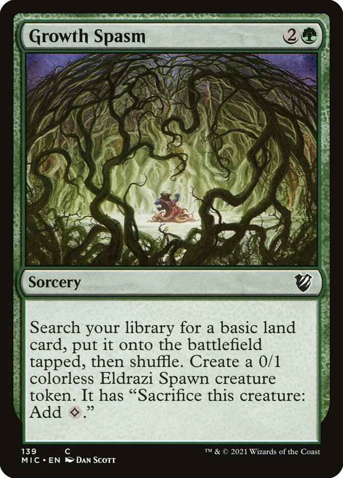 Growth Spasm — Midnight Hunt Commander 139/187